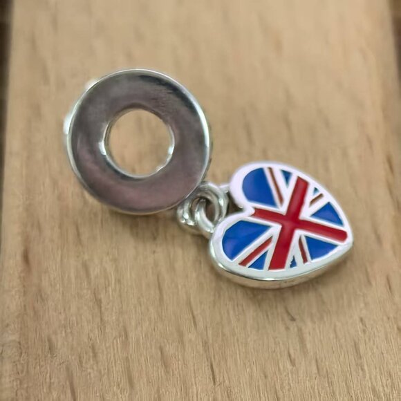 Pandora England Flag Exclusive Charm, S925 Silver Bracelets - Picture 3 of 4